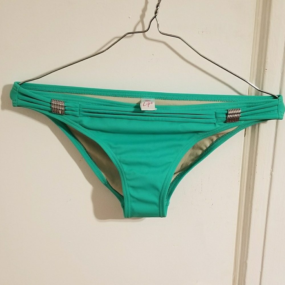 Joyce Leslie Teal Bottom Bikini